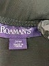 Roaman's Solid Black Casual Skirt Size 20W - photo 4