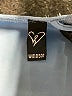 Windsor Solid Blue Cocktail Dress Size M - photo 7