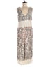 Elevenses Animal Print Ivory Jumpsuit Size M - photo 1