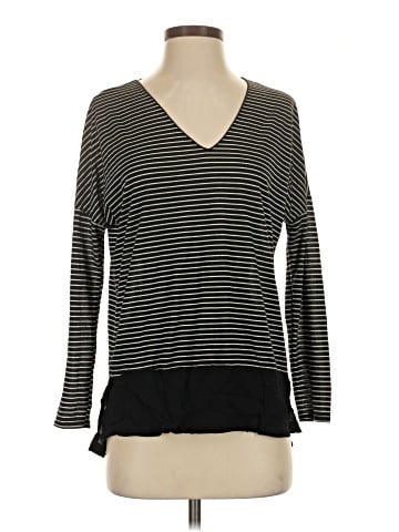 Zara W&B Collection Long Sleeve Top (view 1)