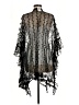 Torrid 100% Polyester Black Kimono One size - photo 2