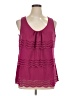 Spense Pink Sleeveless Blouse Size XL - photo 1