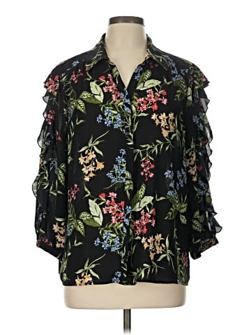Investments 3/4 Sleeve Blouse (view 1)