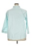L.L.Bean 100% Cotton Teal 3/4 Sleeve Button-Down Shirt Size 2X - photo 2