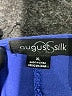 August Silk Blue Short Sleeve Blouse Size XL - photo 7