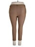 Yelete Solid Brown Active Pants Size 3XL - photo 2
