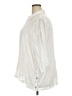 Sigrid Olsen 100% Linen White 3/4 Sleeve Button-Down Shirt Size 2X - photo 5