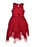 Lilt 100% Polyester Red Dress Size 7 - photo 2