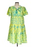Umgee 100% Polyester Tie-dye Green Casual Dress Size L - photo 1