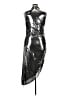 Cider Metallic Silver Cocktail Dress Size 1X - photo 2