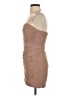 BCBGMAXAZRIA 100% Nylon Solid Tan Cocktail Dress Size 4 - photo 5