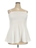 Oddi 100% Polyester Ivory Sleeveless Blouse Size 2X - photo 1