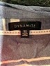 Dynamite 100% Viscose Gray Short Sleeve Blouse Size L - photo 7