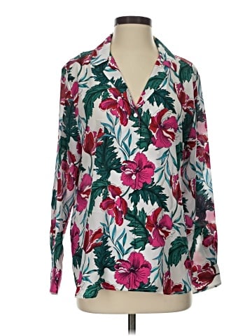 Tommy Bahama Long Sleeve Silk Top (view 1)
