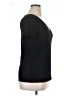 Three Dots 100% Viscose Black Short Sleeve T-Shirt Size XL - photo 4