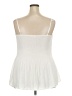 Oddi 100% Polyester Ivory Sleeveless Blouse Size 2X - photo 2
