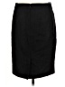 J.Crew 100% Wool Solid Black Wool Skirt Size 6 (petite) - photo 2