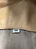 Unbranded 100% Leather Solid Tan Jacket Size EU 36 / US 6 - photo 6