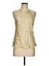 J.Crew Collection 100% Viscose Gold Sleeveless Blouse Size M - photo 1