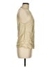 J.Crew Collection 100% Viscose Gold Sleeveless Blouse Size M - photo 4