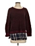 Westbound Plaid Burgundy Pullover Sweater Size S (petite) - photo 1