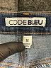 Code Bleu 100% Cotton Blue Jeans Size 14 - photo 7