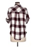 Harper Plaid Red Short Sleeve Blouse Size M - photo 2