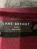 Lane Bryant Stripes Burgundy Pullover Sweater Size 22 - 24 Plus - photo 7