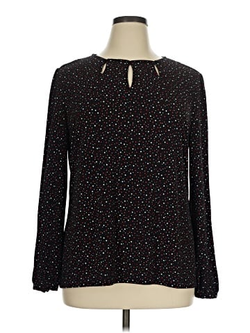 Liz Claiborne Career Long Sleeve T-Shirt (view 1)