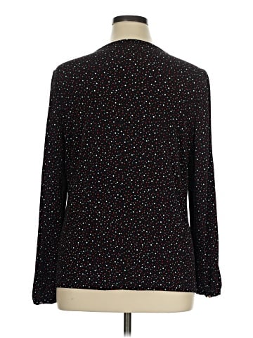 Liz Claiborne Career Long Sleeve T-Shirt (view 2)