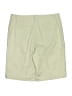 Kate Hill Solid Green Khaki Shorts Size 10 Petite - photo 2