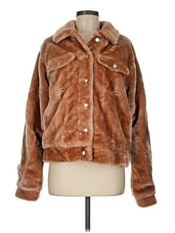 BKE Faux Fur Jacket (view 1)