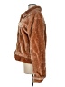 BKE 100% Polyester Brown Faux Fur Jacket Size M - photo 5