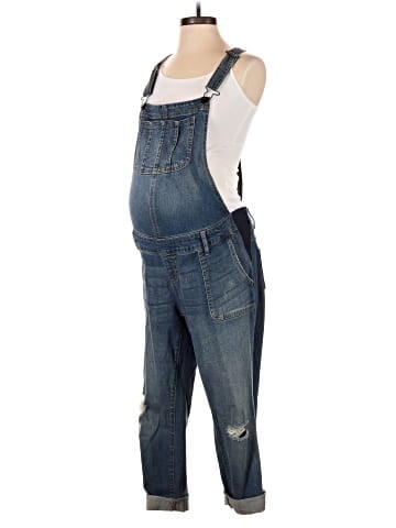 Indigo Blue Overalls (view 1)
