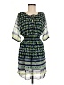 En Focus Studio Print Green Casual Dress Size 6 - photo 1