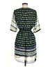 En Focus Studio Print Green Casual Dress Size 6 - photo 2