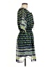 En Focus Studio Print Green Casual Dress Size 6 - photo 4