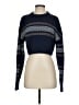 Outdoor Voices Stripes Blue Pullover Sweater Size 4 - photo 1