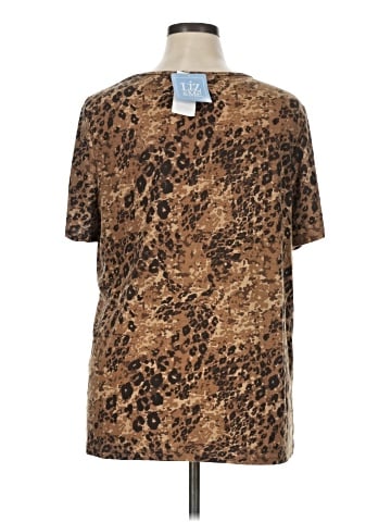 Liz & Me Short Sleeve Henley (view 2)