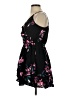 Express 100% Rayon Floral Black Cocktail Dress Size S - photo 5