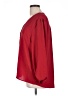 Fred David Red 3/4 Sleeve Blouse Size L - photo 5