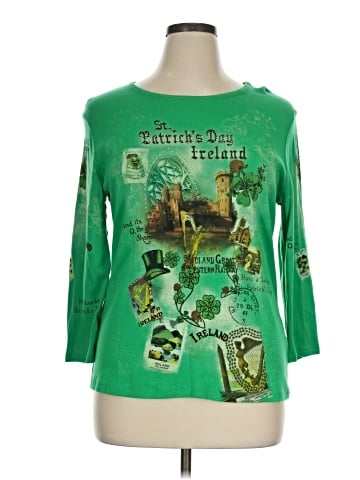 Cactus 3/4 Sleeve T-Shirt (view 1)