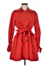 Bebe Red Trenchcoat Size M - photo 1