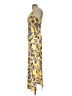 Haute Monde Tropical Yellow Cocktail Dress Size L - photo 5