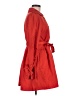 Bebe Red Trenchcoat Size M - photo 4