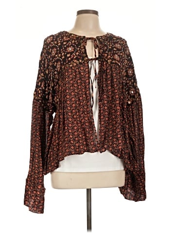 Free People Long Sleeve Blouse (view 1)