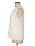 Roz & Ali Ivory Sleeveless Blouse Size L - photo 5