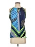 Hale Bob Blue Sleeveless Blouse Size S - photo 1