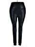 SPANX Metallic Solid Black Leggings Size 3X Petite - photo 1