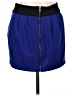 Forever 21 Color Block Blue Casual Skirt Size L - photo 1